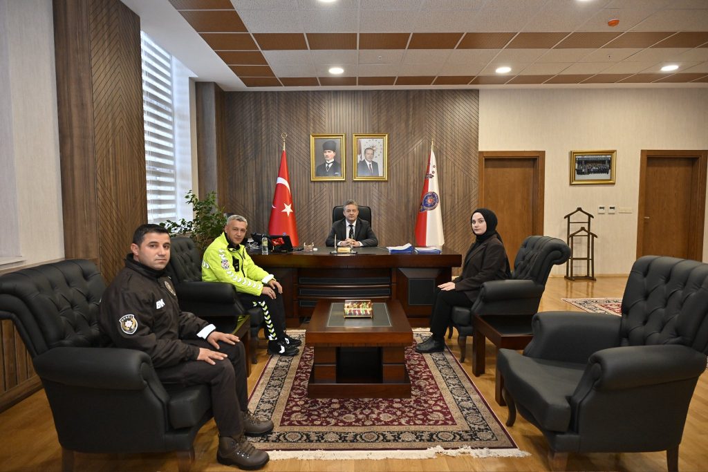 Adıyaman Emniyet Müdürü Nazman’dan Personelle Birebir Görüşme