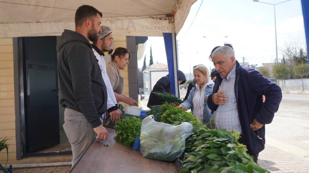 Adıyaman’da Uygun Fiyatlı Sebze Satışı Sürüyor