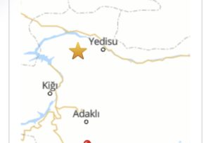 Bingöl’de 4.4 büyüklüğünde deprem