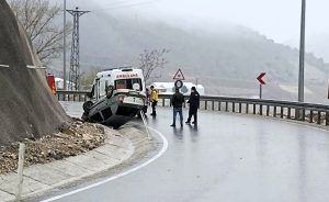 Doğanşehir’de Otomobil Takla Attı: 5 Kişi Yaralandı