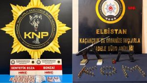 Kahramanmaraş’ta Silah ve Uyuşturucu Operasyonu: