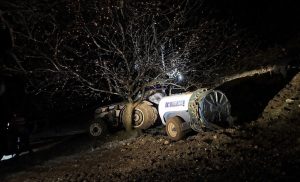 Kayısı Bahçesinde Traktör Kazası: 1 Ölü