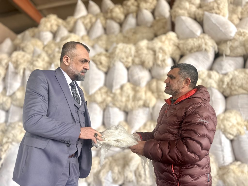 Malatya’da Yünler Ekonomiye Kazandırılıyor