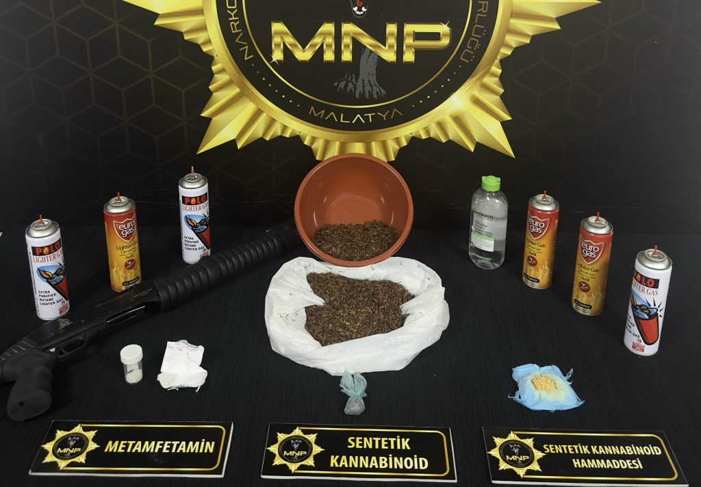 Malatya’da uyuşturucu operasyonunda 7 tutuklama