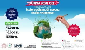 Yeşilyurt Belediyesi’nden Öğrencilere “Dünya İçin Çiz” Yarışması