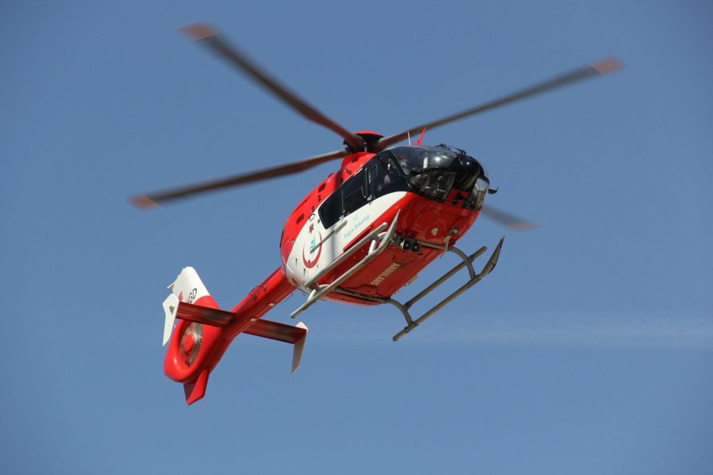 76 Yaşındaki Hasta Ambulans Helikopterle Malatya’ya Sevk Edildi