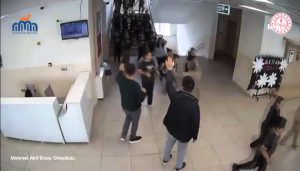 Malatya’da deprem paniği okul kameralarına yansıdı