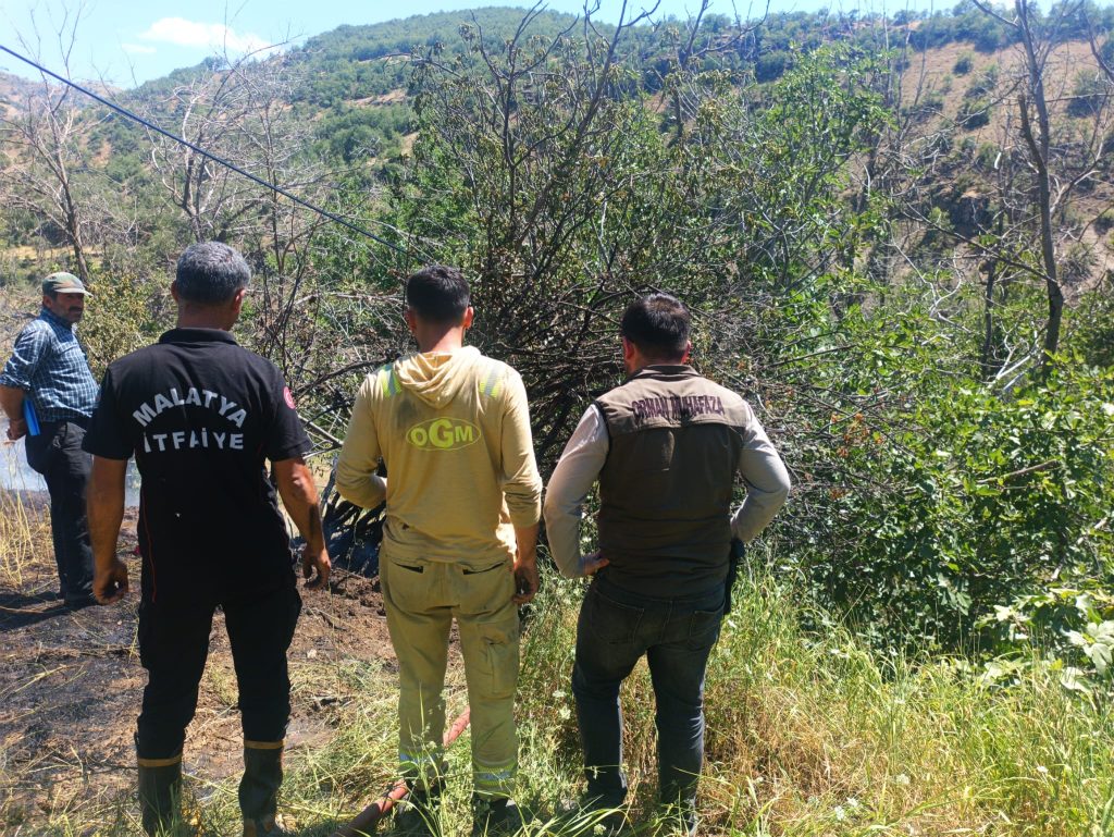 Malatya’da Peş Peşe Yangınlar: Ekipler Birçok Noktada Seferber Oldu