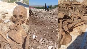 TOKİ İnşaatı Kazısında İnsan Kemikleri Bulundu